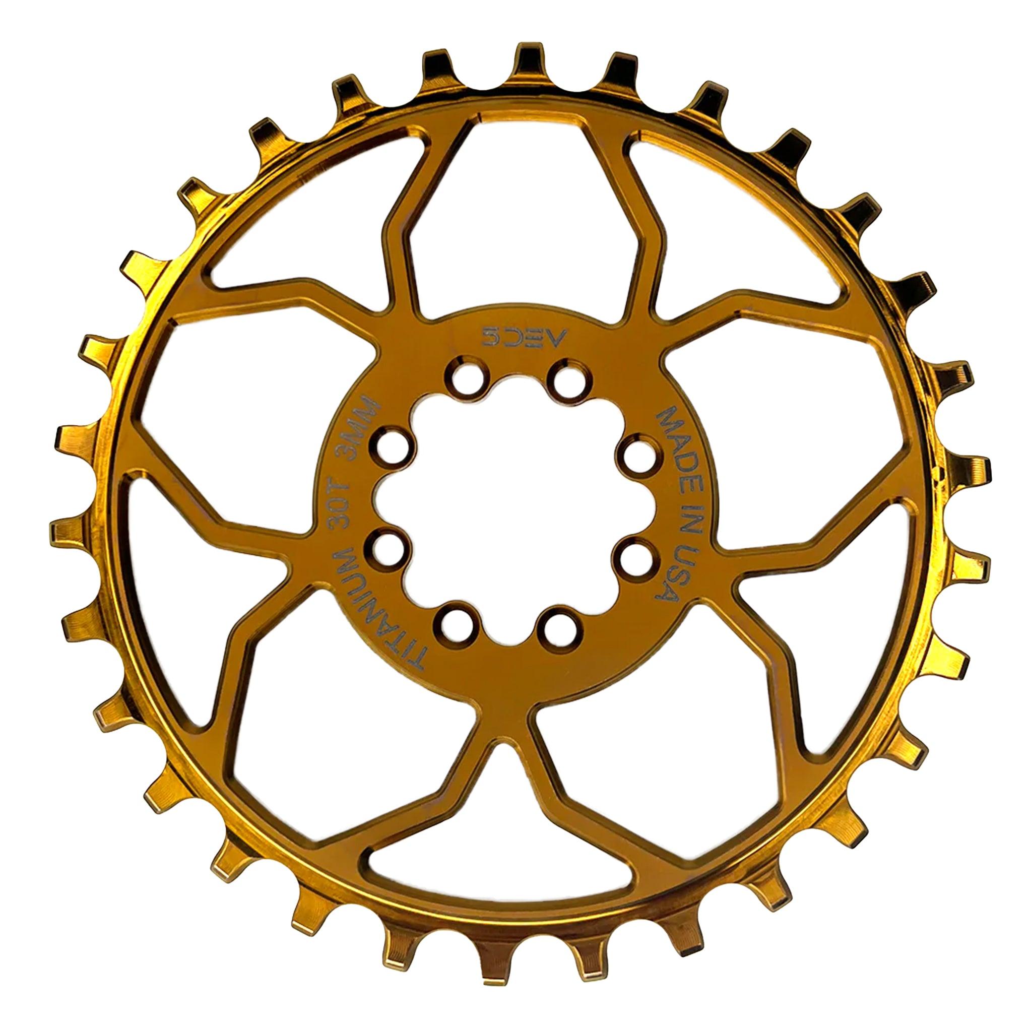 5dev-8-bolt-titanium-chainring