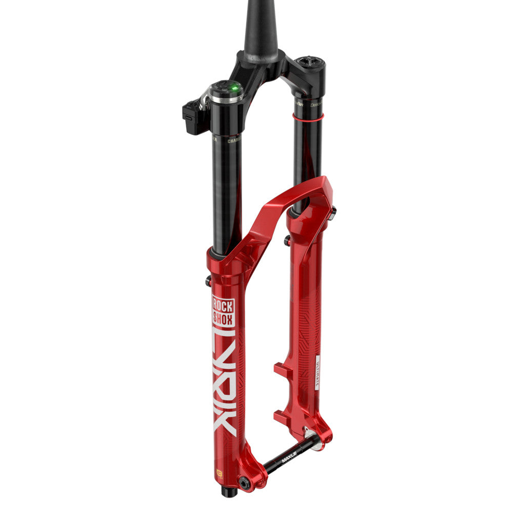 Electric Red Zeb Fork Rockshox Zeb Ultimate 29 180 RockShox ZEB