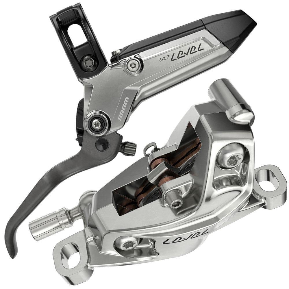 SRAM Level Ultimate Stealth 4-Piston Disc Brake Set - Thunder Mountain Bikes
