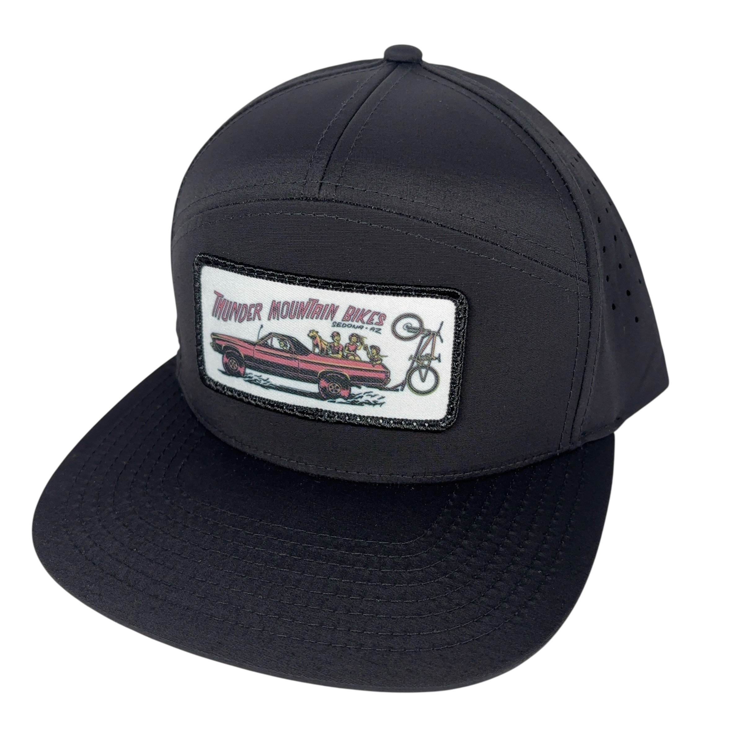 シャトル D-Hat. El Shuttle 7 Panel Hat – Thunder Mountain Bikes