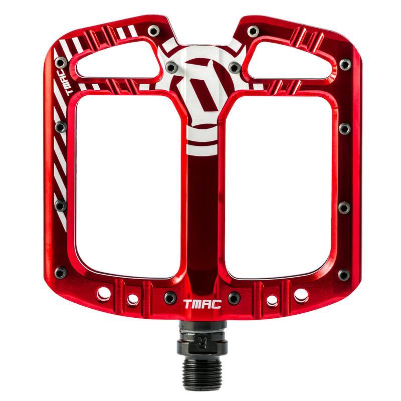 red cycling products flat pedal Deity TMAC Flat Pedals