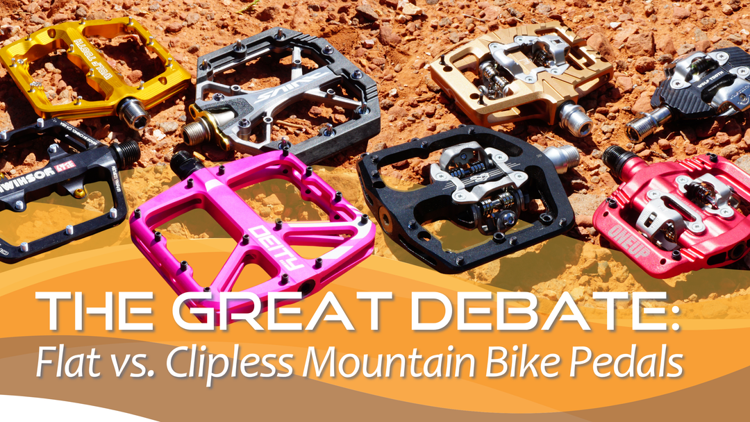 The Great Debate: Flat vs. Clipless Mountain Bike Pedals