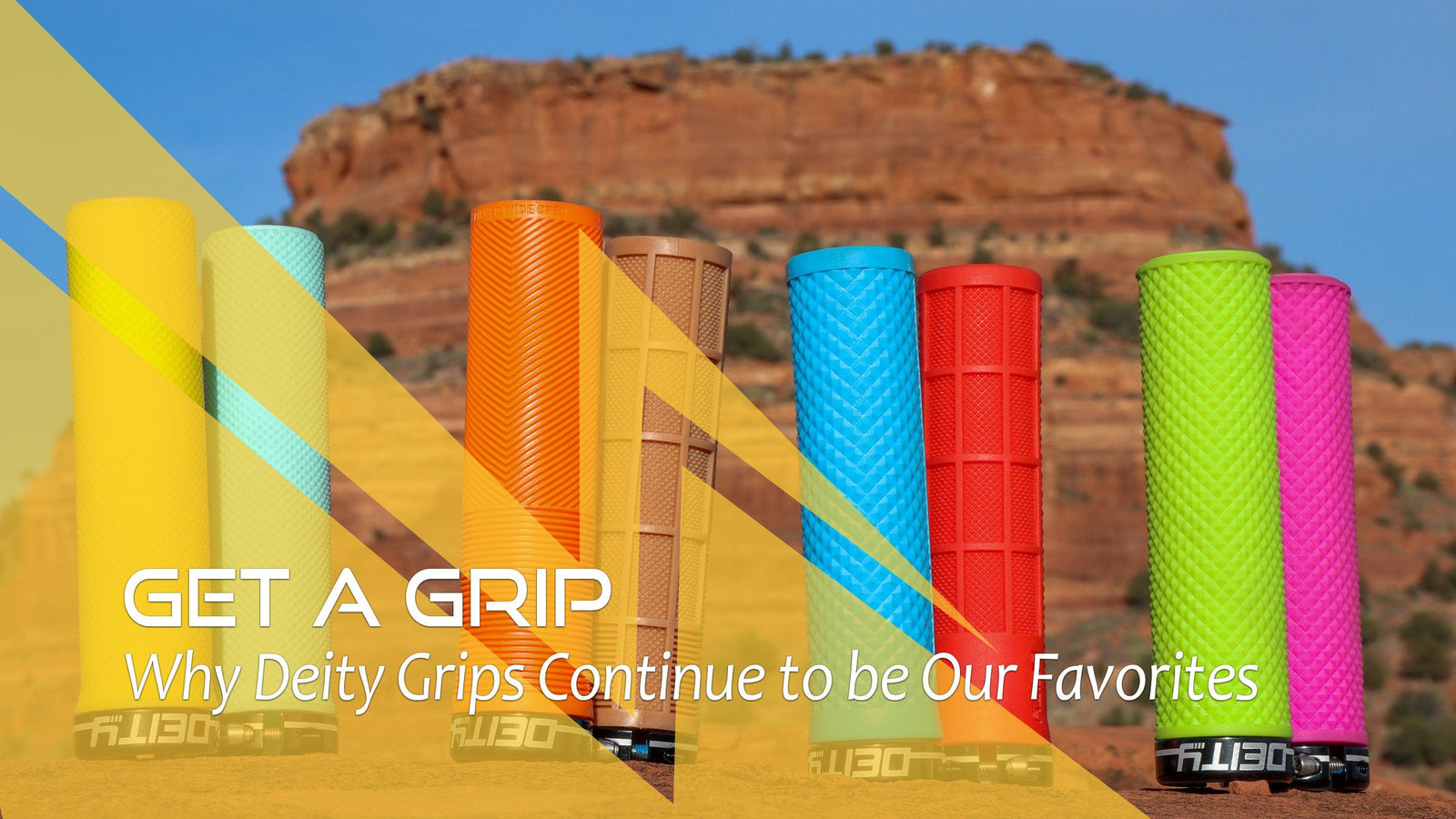 GET A GRIP: Why Deity Grips Continue To Be Our Favorites - Thunder Mountain Bikes