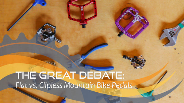 The Great Debate: Flat vs. Clipless Mountain Bike Pedals