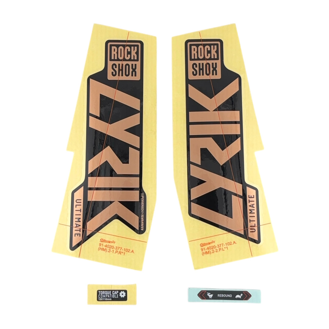 Lyrik Ultimate Decal Kit