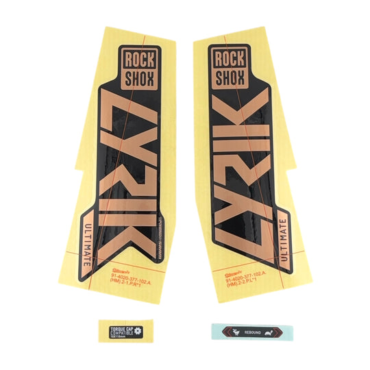 Lyrik Ultimate Decal Kit