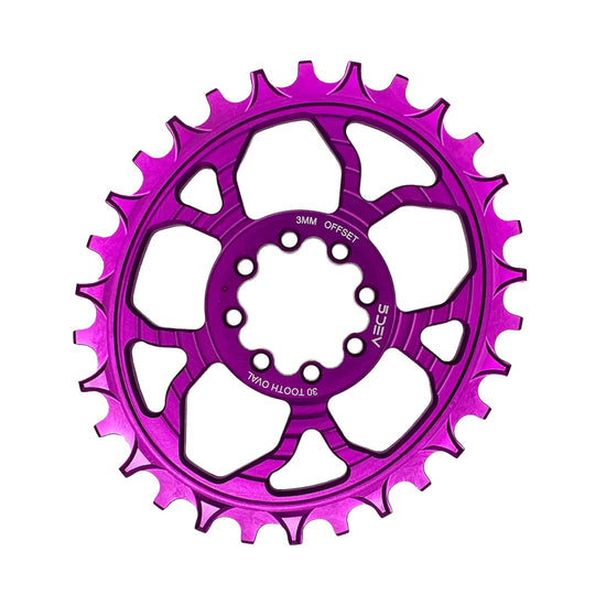 5Dev 8-Bolt Oval Chainring - Thunder Mountain Bikes