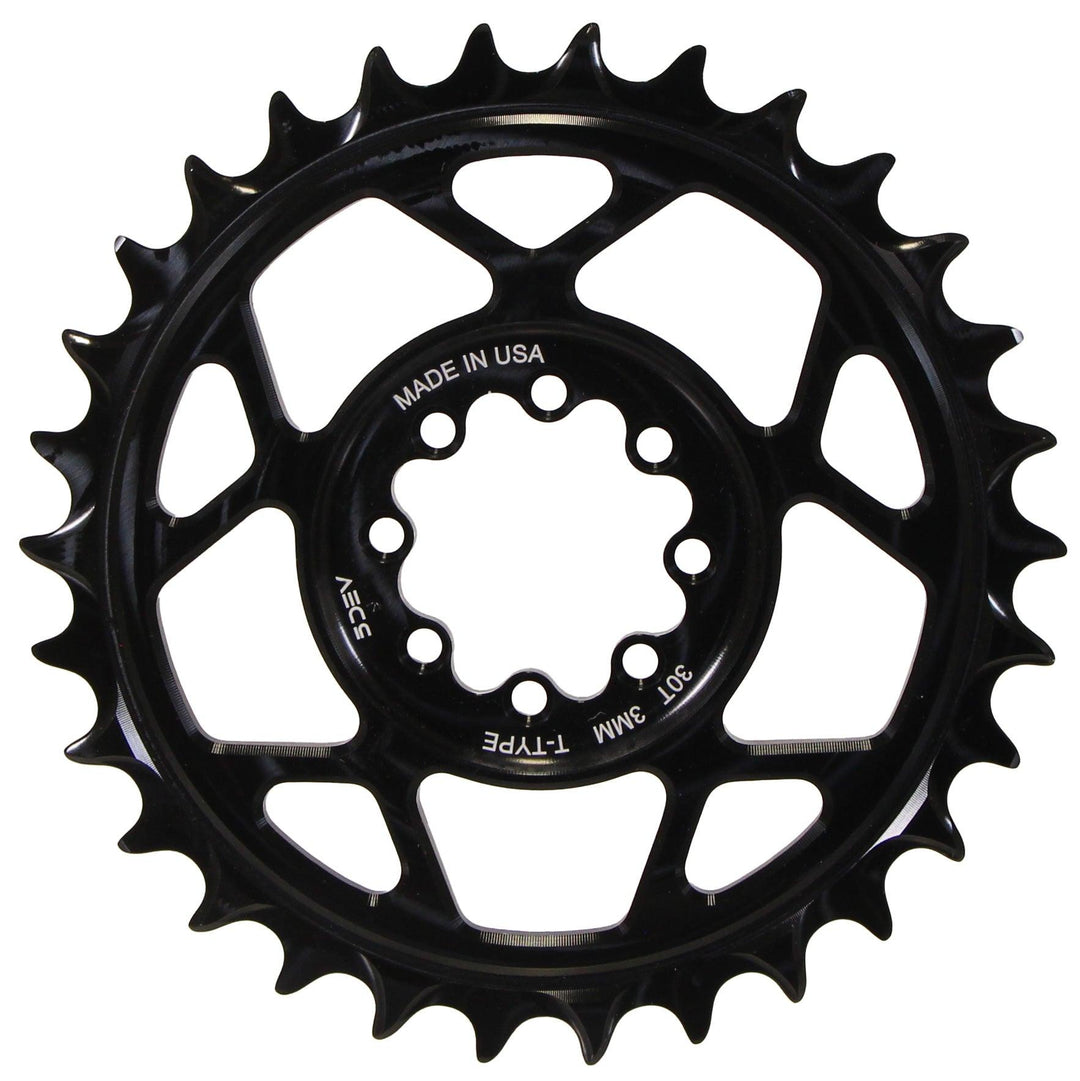 5Dev T-Type 8-Bolt Aluminum Chainring - Thunder Mountain Bikes