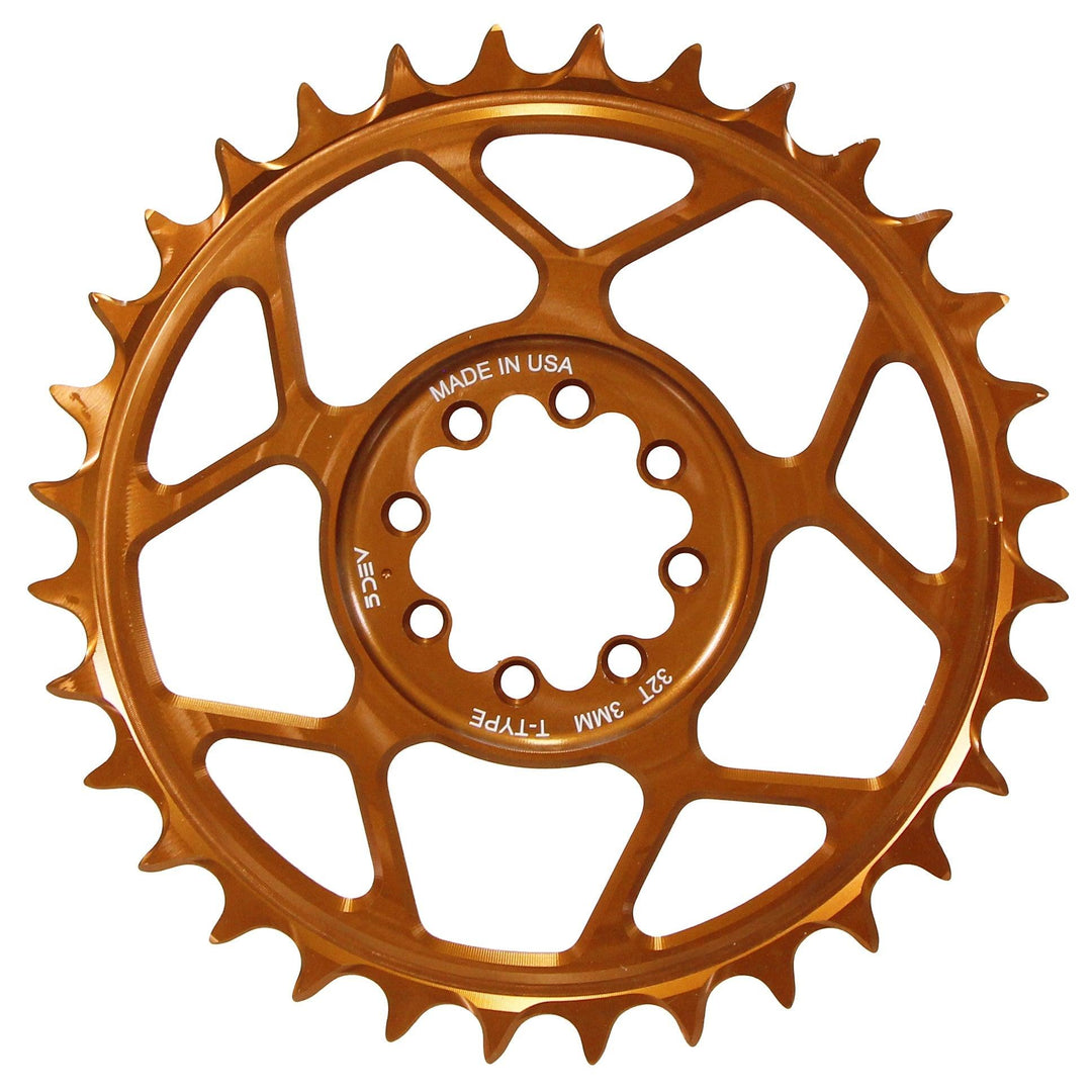 5Dev T-Type 8-Bolt Aluminum Chainring - Thunder Mountain Bikes