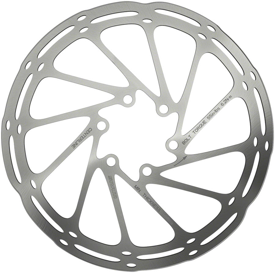 SRAM CenterLine Disc Brake Rotor - 6-Bolt - 200Mm 1.85Mm