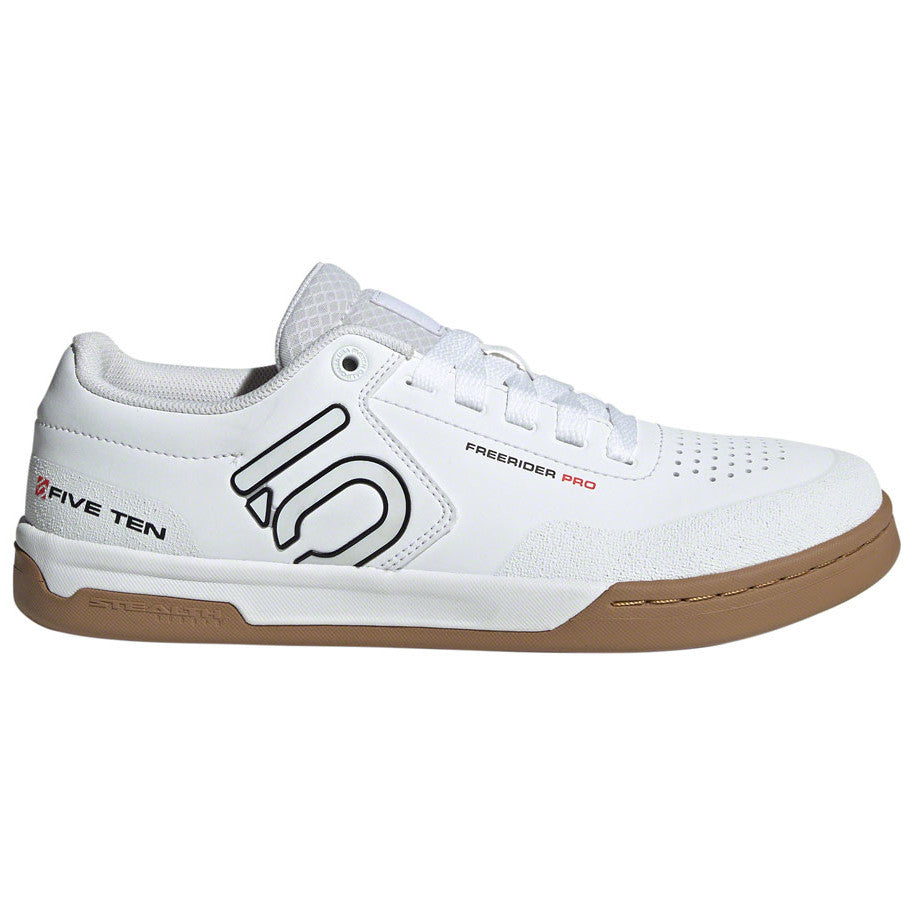 Five Ten Freerider Pro Flat Men's Shoes FTWR White/Core Black/Red 11.5