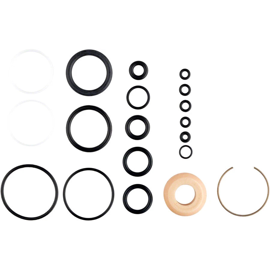 Bike seal kit with O-rings and gaskets for mountain bike maintenance