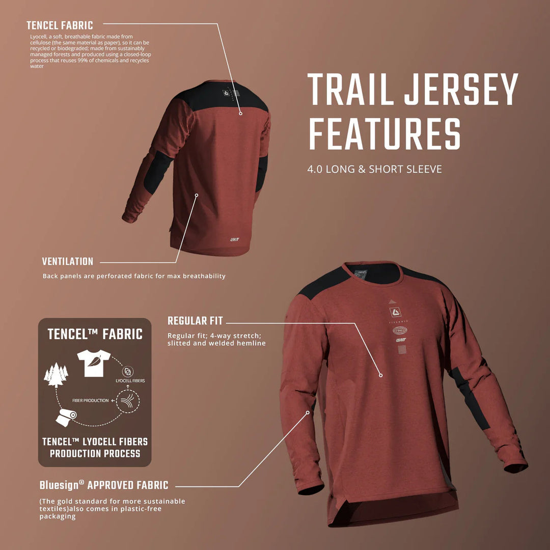 Mens MTB Trail 4.0 Jersey