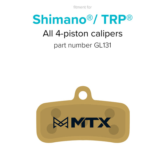 Gold Label HD Brake Pads - Shimano/TRP 4-Piston