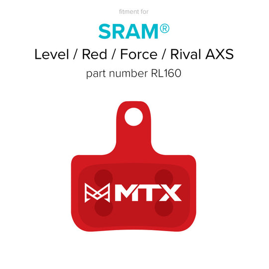 Red Label Race Brake Pads - SRAM Force AXS/Level