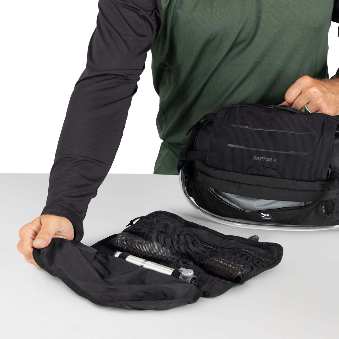 Osprey Raptor 4 Hydration Lumbar Pack (Pediment Grey)
