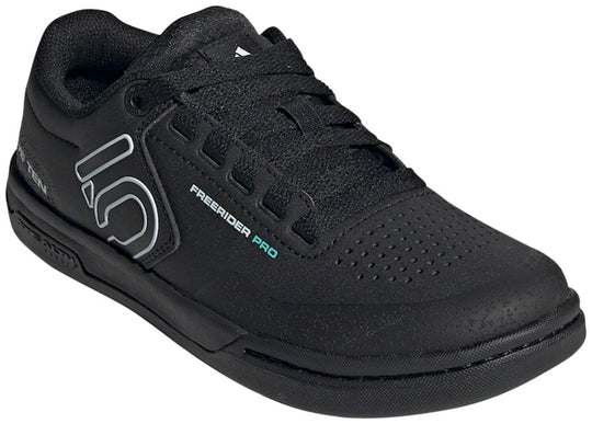 Five Ten Freerider Pro Flat Shoes - Women's, Core Black/Crystal White/Acid Mint - 10.5