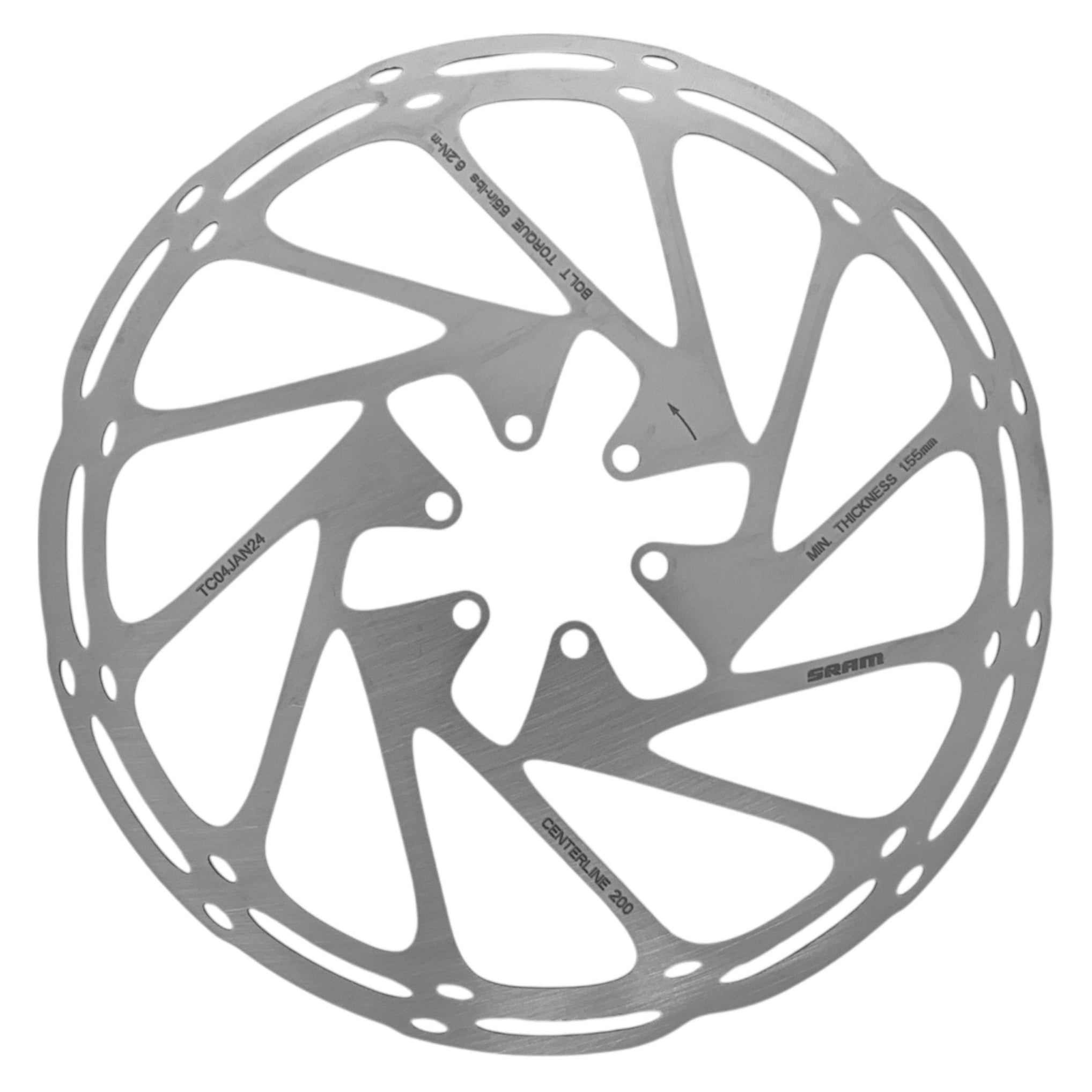 SRAM Centerline 6-Bolt Disc Brake Rotor | Thunder Mountain Bikes