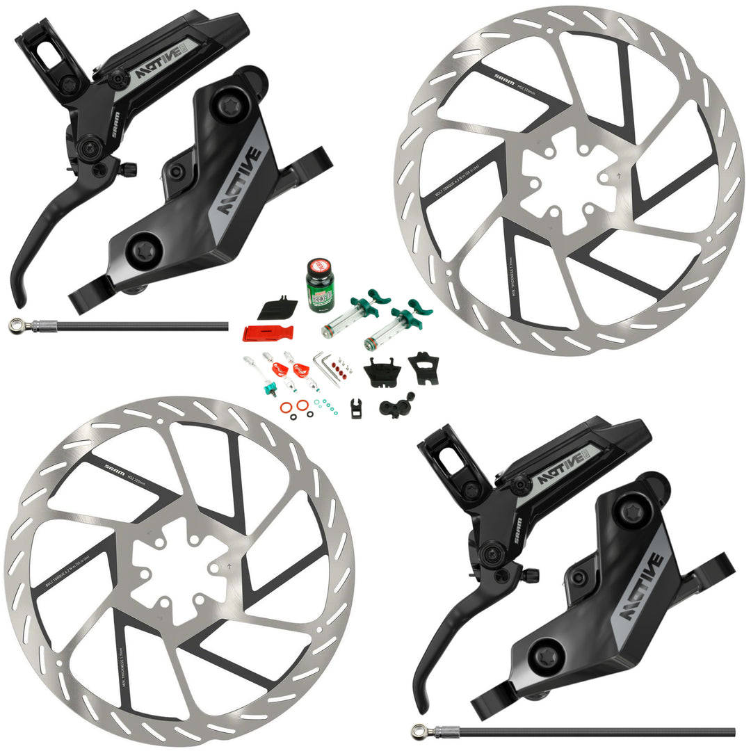 Motive Silver A2 Complete Brake Set Kit