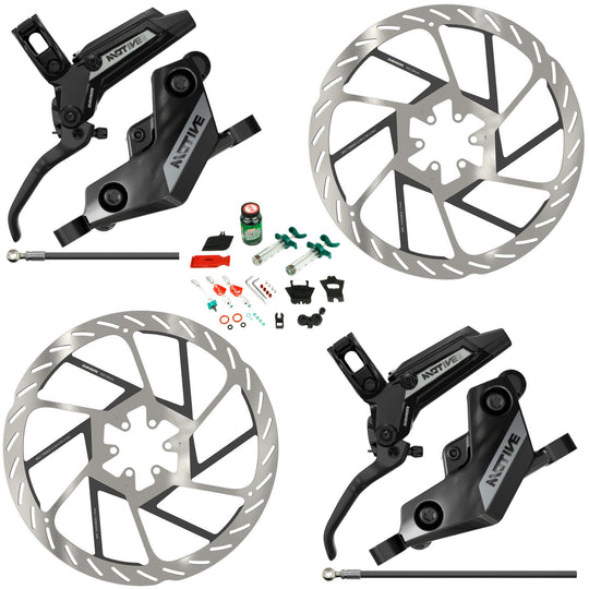 Motive Silver A2 Complete Brake Set Kit
