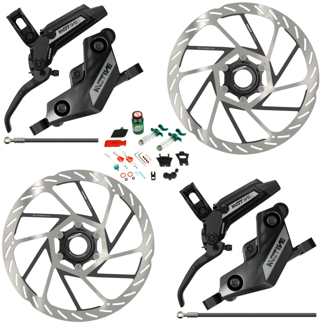 Motive Silver A2 Complete Brake Set Kit