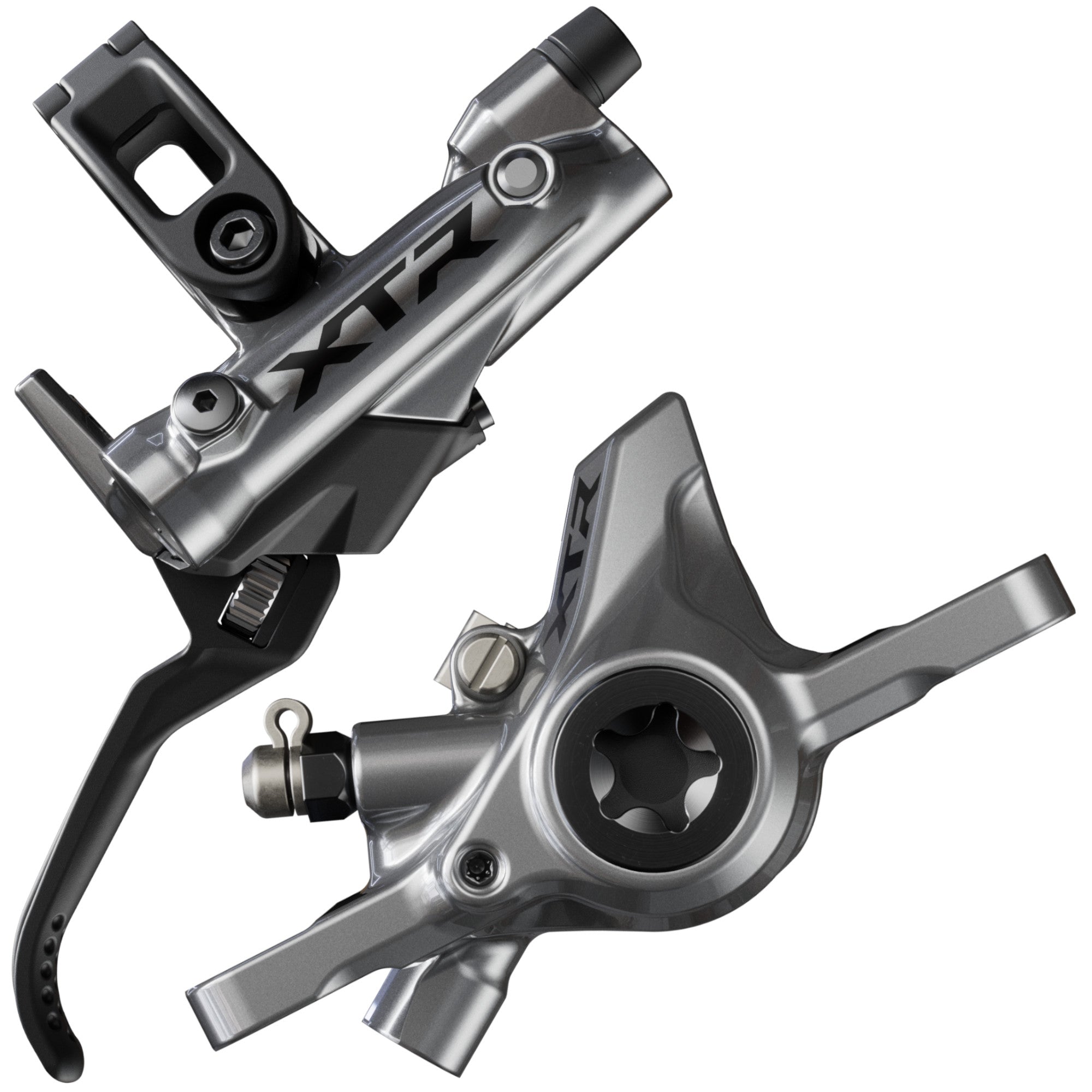 Shimano XTR BR-M9200 Trail 2-Piston Disc Brake Set – Thunder