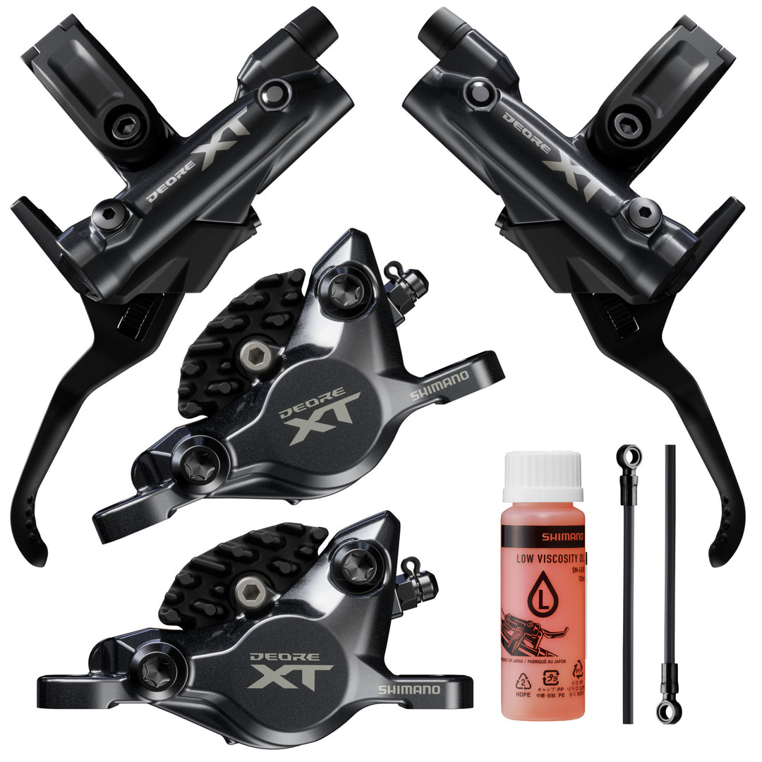 Shimano Deore XT BR-M8220 4-Piston Brake Upgrade Kit – Thunder Mountain Bikes