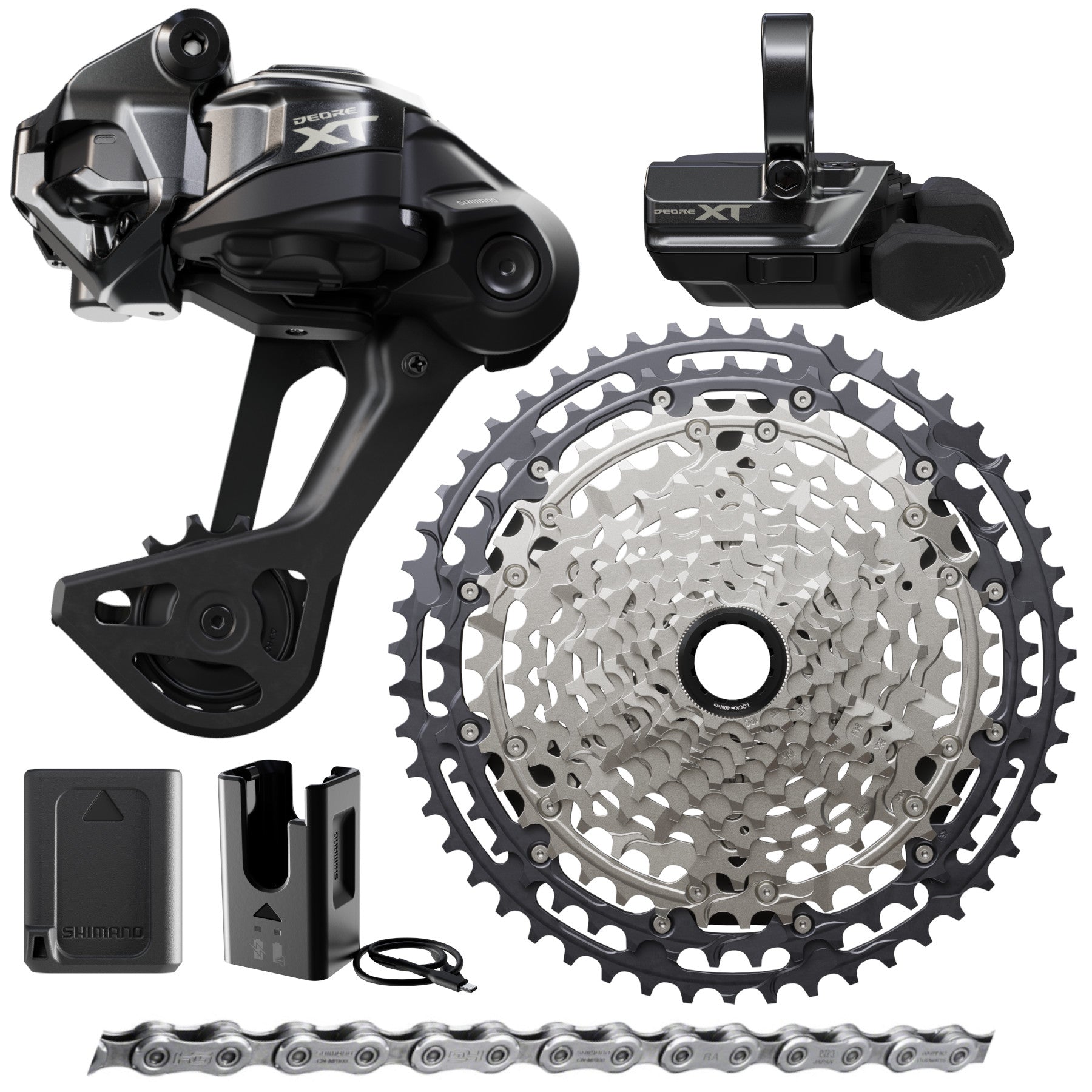 Shimano Deore XT Di2 M8200 Complete Upgrade Kit – Thunder Mountain