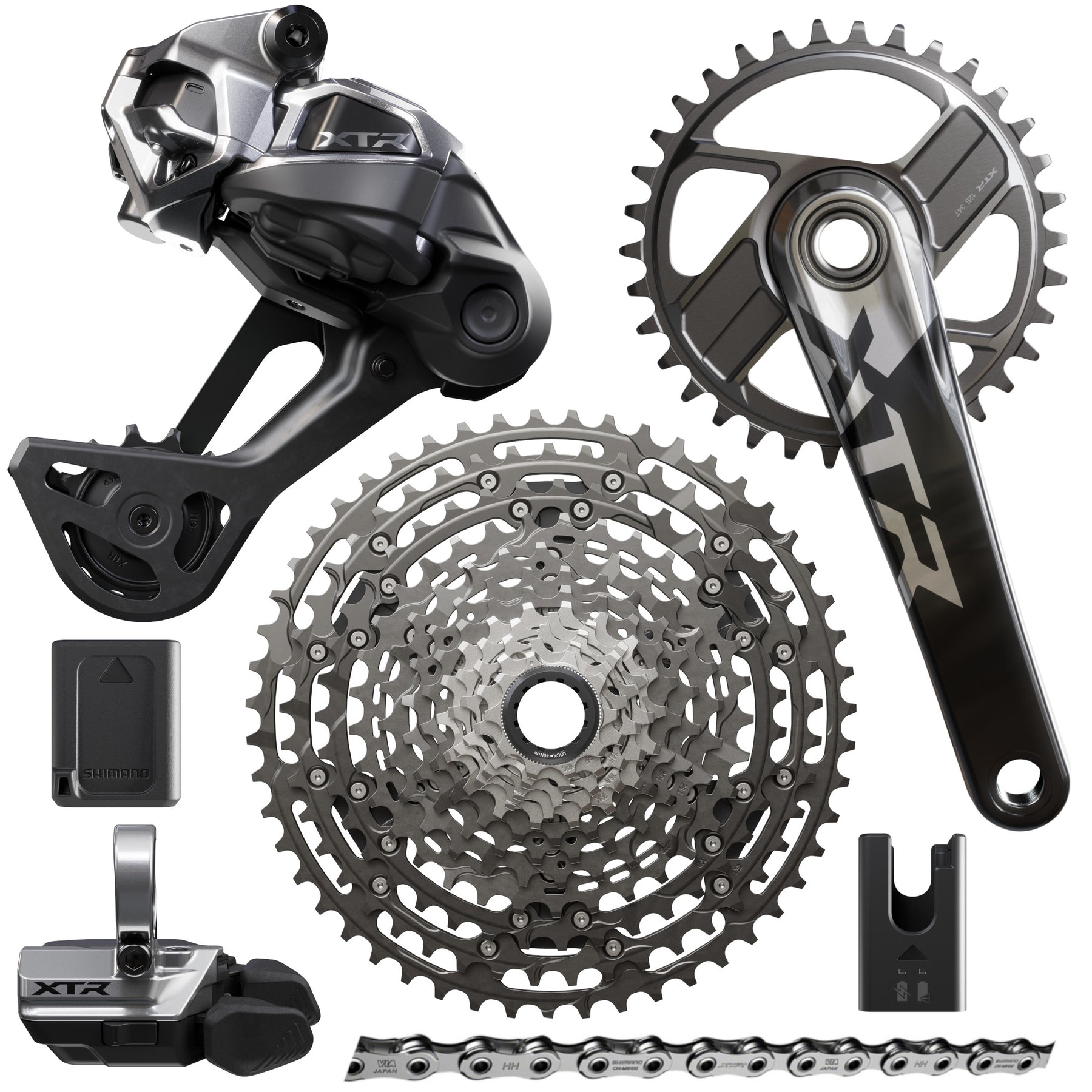 XTR DI2 M9200 XC Drivetrain - Main Image
