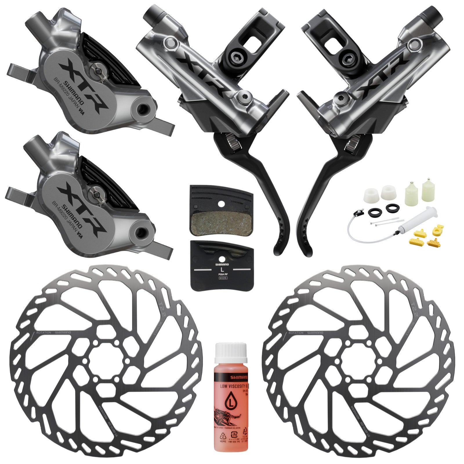 SHIMANO XTR セット　シマノ Shimano M9220 Disc Brake Set 4 Piston | Thunder Mountain Bikes