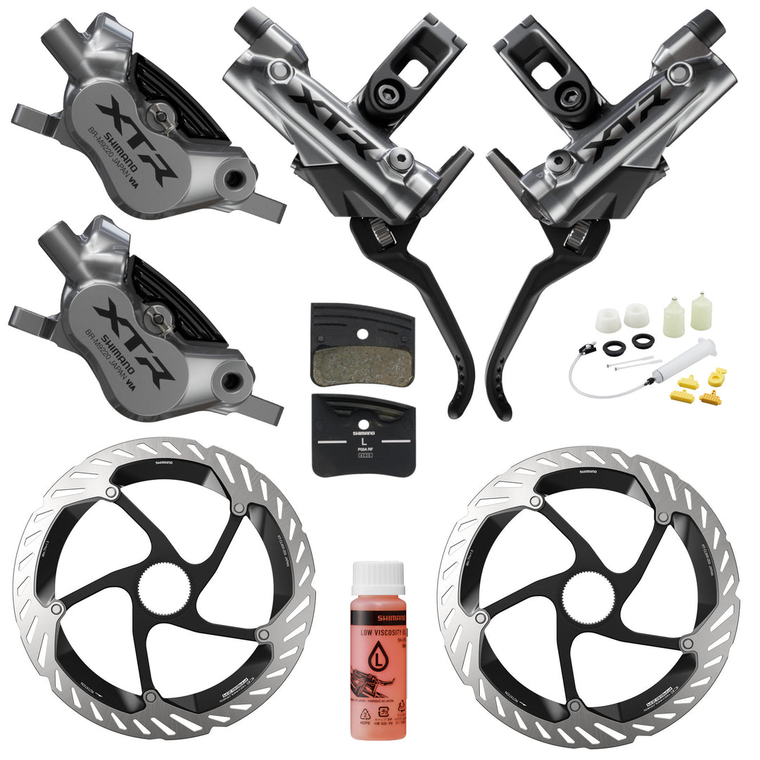 Brake Set Hope Brakes With Shimano Rotors XTR M9220 Ultimate