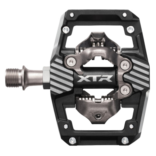 XTR ビンディングペダル PD-M9220 Shimano XTR PD-M9220 SPD Enduro Pedals – Thunder Mountain Bikes