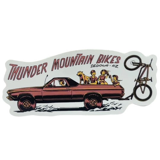 Thunder Mountain Bikes Sticker