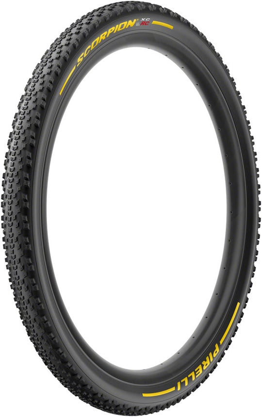 Pirelli Scorpion XC RC Tire - 29" Tubeless, Folding - 29 X 2.4 YLW Label Team Edition