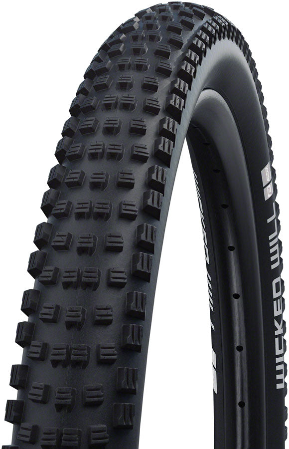 Schwalbe Wicked Will Tires - 27.5X2.25 Tubeless Performance Line Addix Twin Skin Black