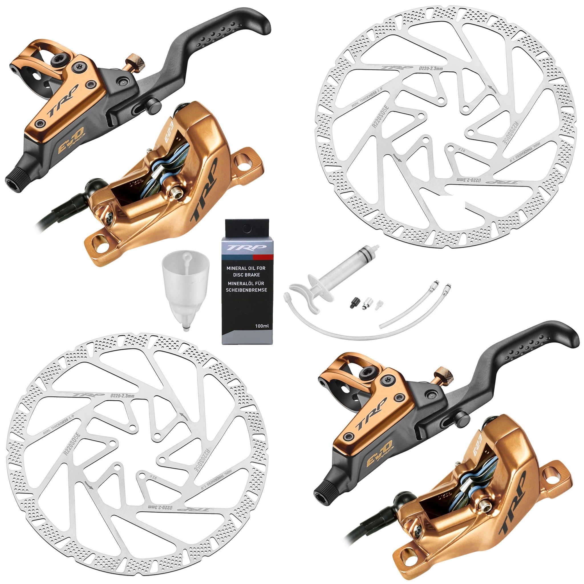 Evo Pro Complete Brake Set Kit – Thunder Mountain Bikes