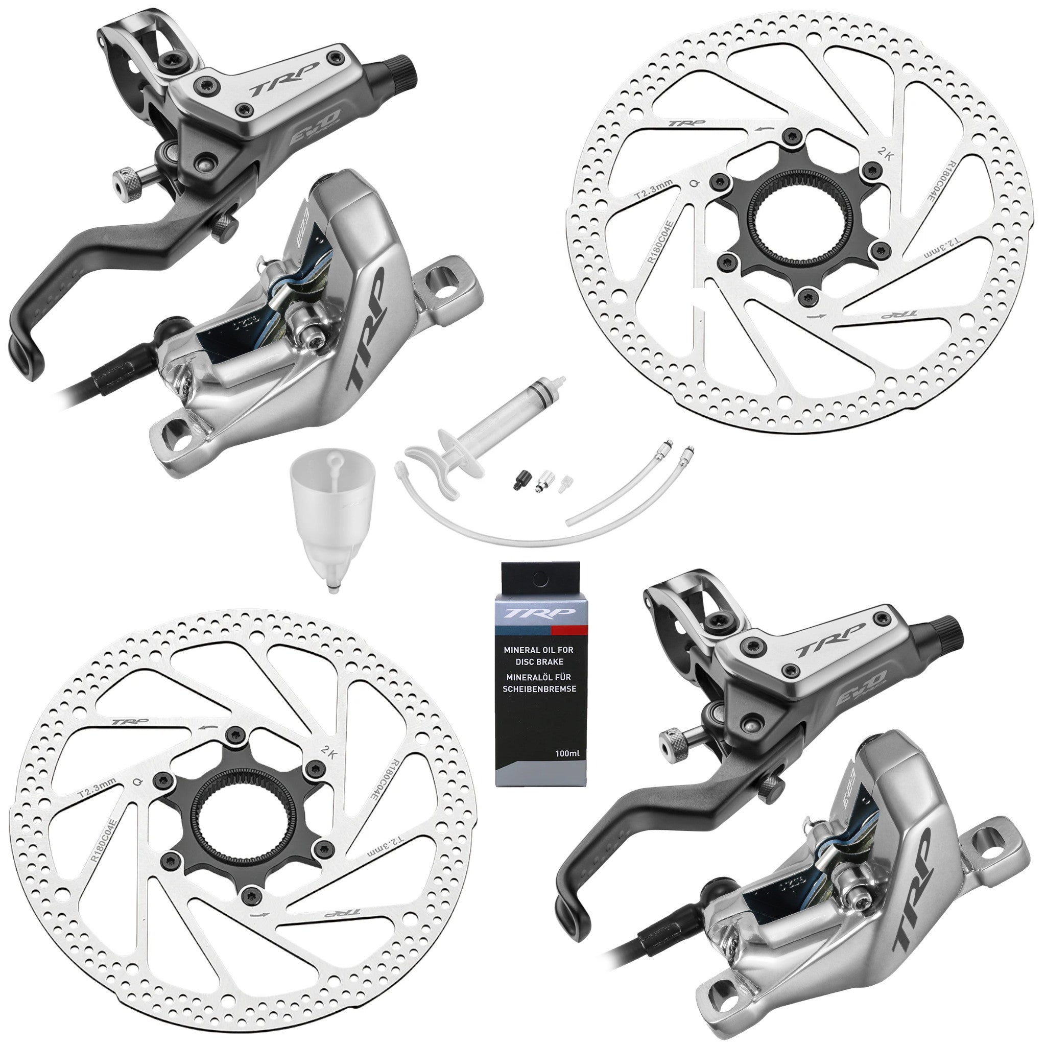 Evo Pro Complete Brake Set Kit – Thunder Mountain Bikes