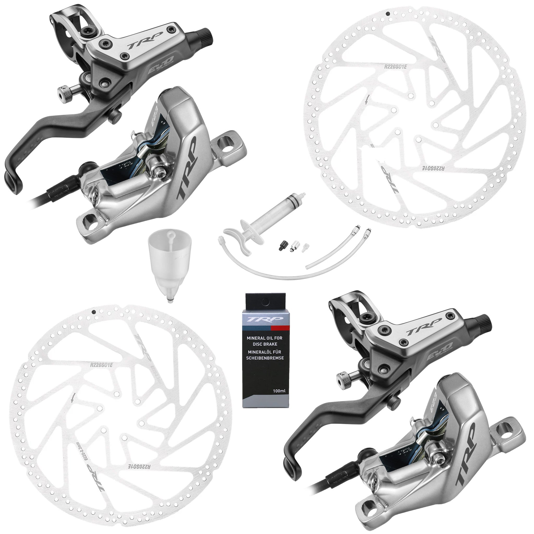 Evo Pro Complete Brake Set Kit – Thunder Mountain Bikes