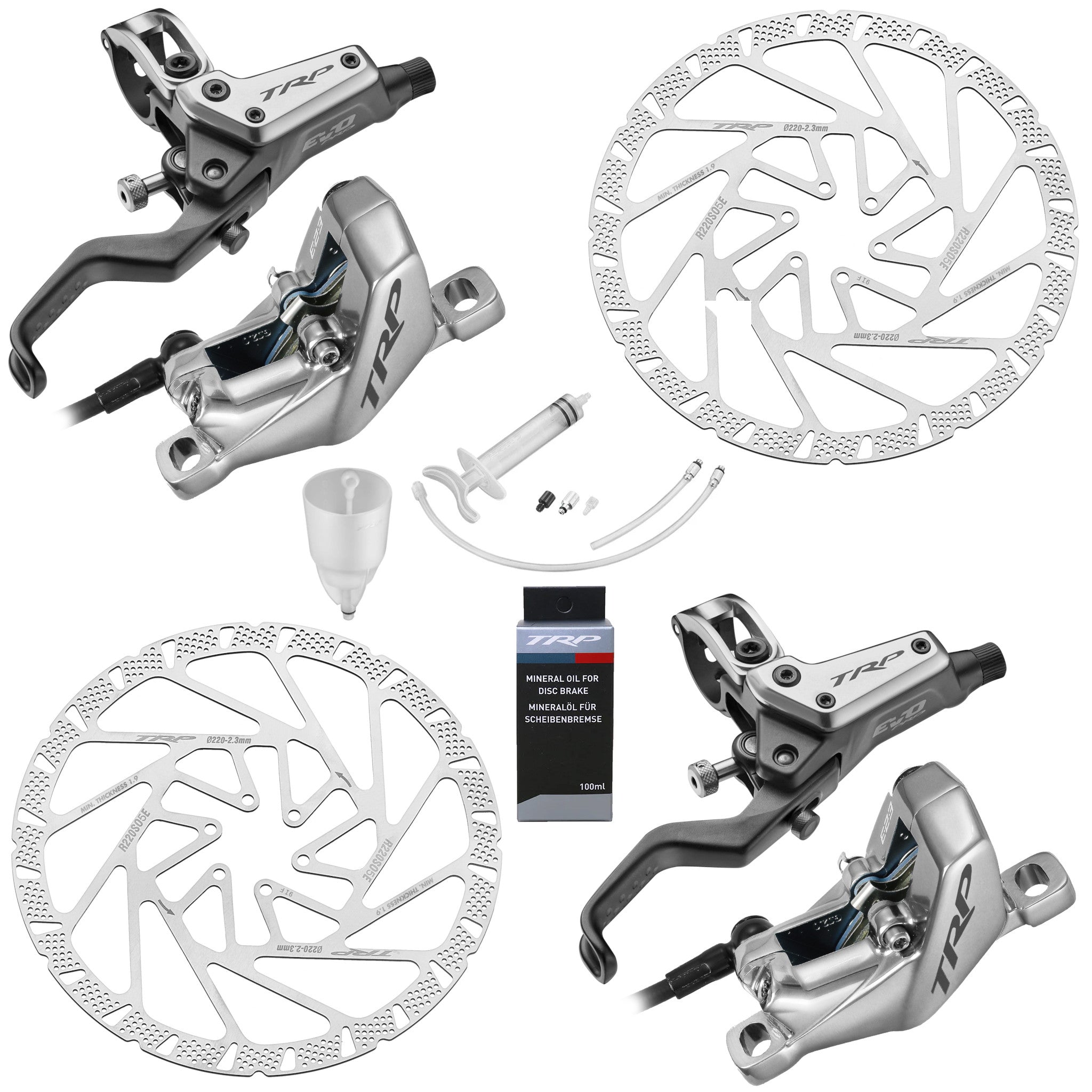 Evo Pro Complete Brake Set Kit – Thunder Mountain Bikes