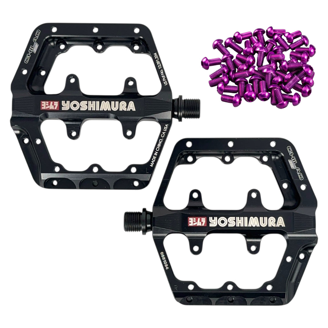 Yoshimura Chilao SS Flat Pedals – Thunder Mountain Bikes