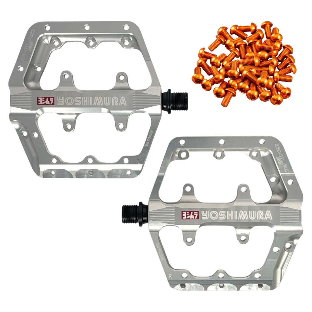 Yoshimura Chilao SS Flat Pedals – Thunder Mountain Bikes
