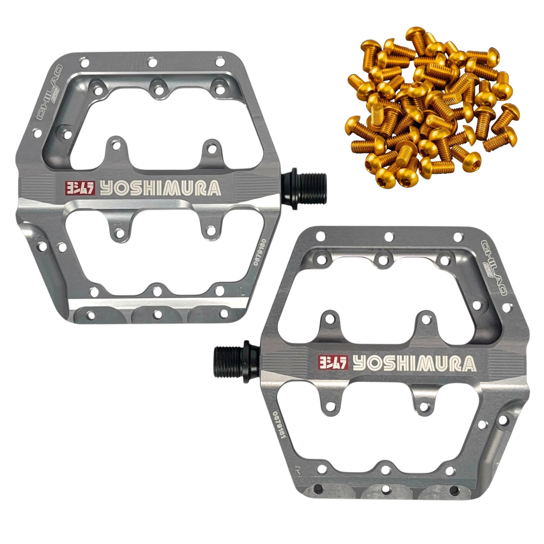 Yoshimura Chilao SS Flat Pedals – Thunder Mountain Bikes