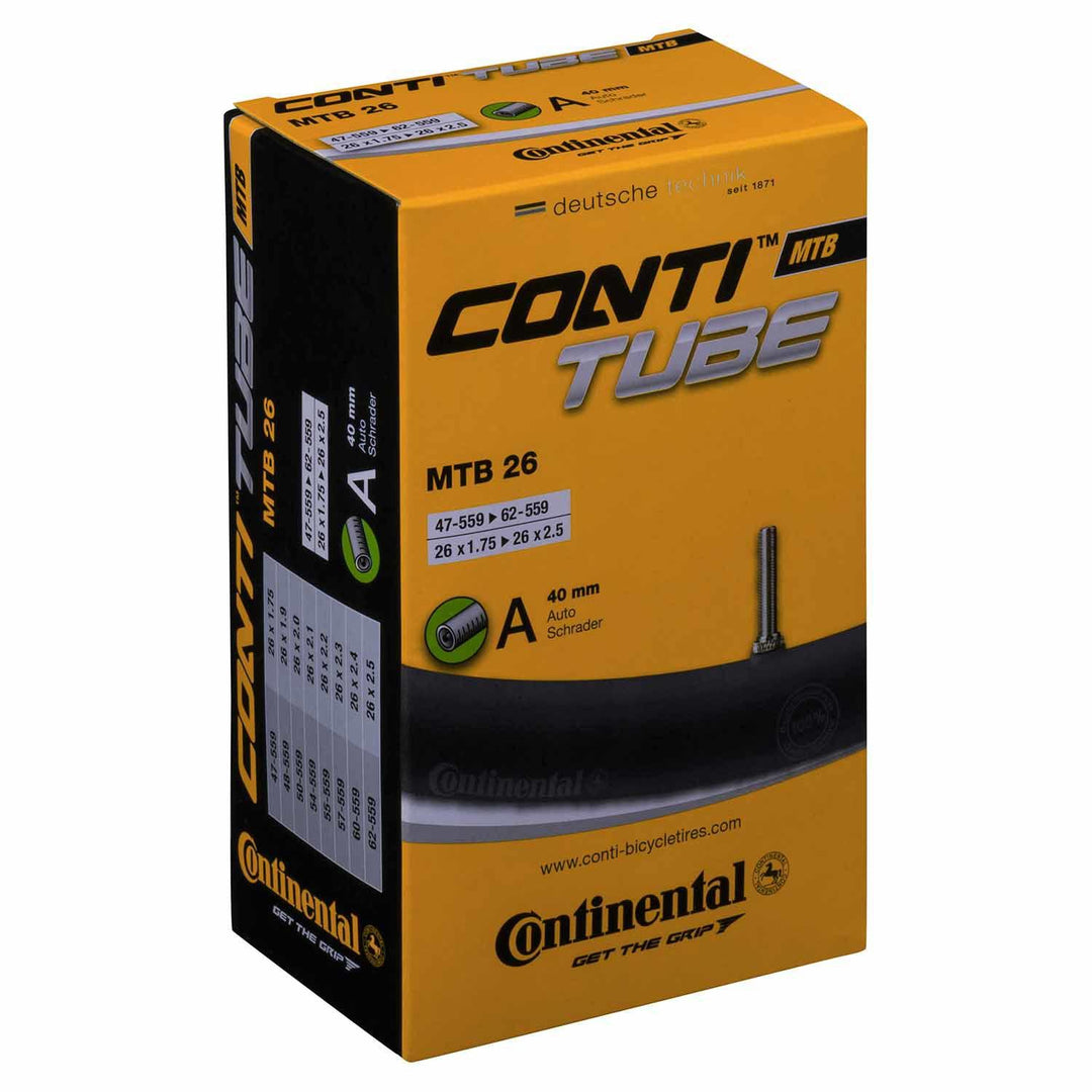 Continental Schrader Valve Tube - Thunder Mountain Bikes