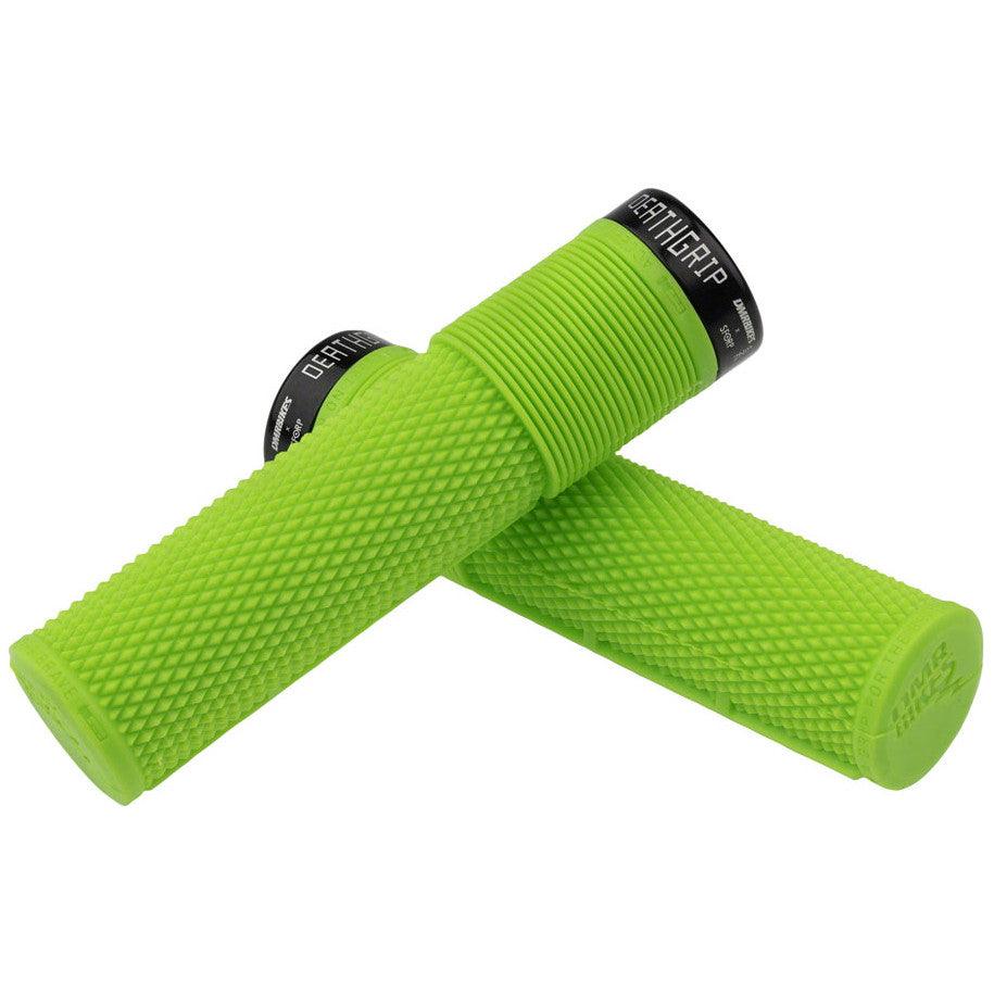 thumbnail image 2 of Oury Classic MTB Mountain Bicycle Flangeless Grips - Teal Aqua Color 2 of 3