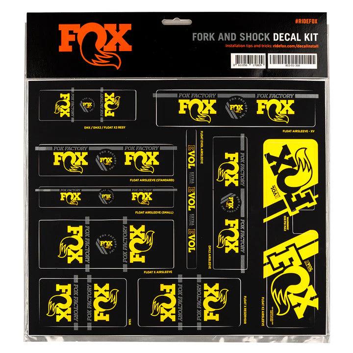 Fox Fork & Shock Heritage Decal Kit - Thunder Mountain Bikes