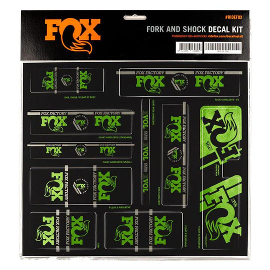 Fox Fork & Shock Heritage Decal Kit - Thunder Mountain Bikes