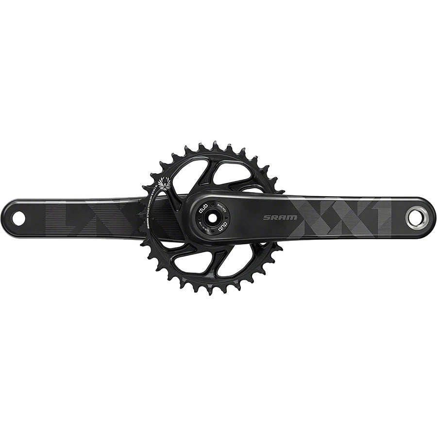 SRAM XX1 Eagle Carbon Boost Crankset - 175Mm Black