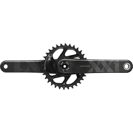 SRAM XX1 Eagle Carbon Boost Crankset - 175Mm Black