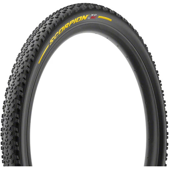 Pirelli Scorpion XC RC Tire - 29" Tubeless, Folding - 29 X 2.4 YLW Label Team Edition