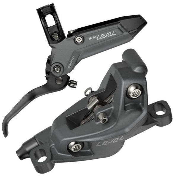 SRAM Level Bronze Stealth 4-Piston Disc Brake Set – Thunder